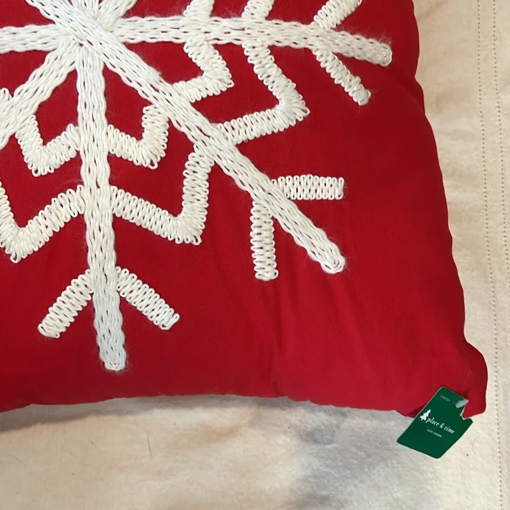 Place & Time Christmas Pillow